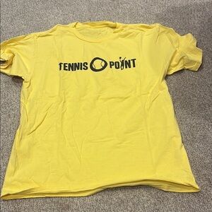 Tennis Point Yellow T-Shirt